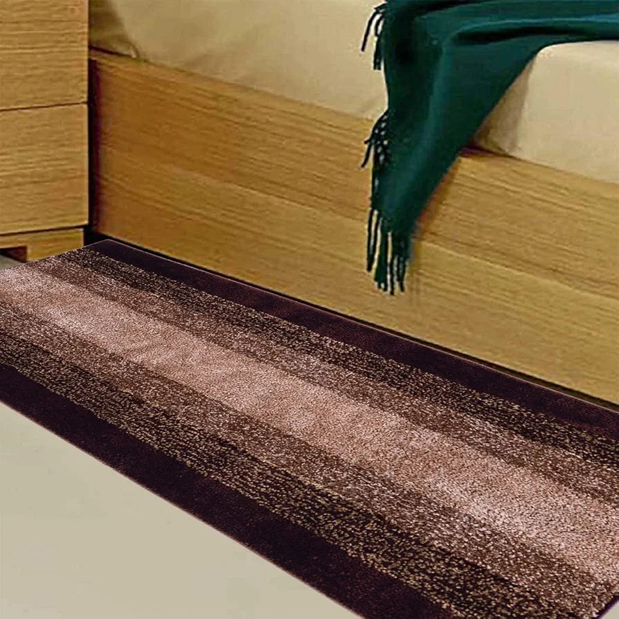 Kuber Industries Shaggy Carpet|Polyester Bedside Runner, Rectangular Soft Rug for Hall,Offices,Kitchens,Bedroom,Floor Home Décor,5 X 2 Ft.