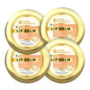 Khadi Organique Lip Balm - Peach - 5 gms (Pack of 4)