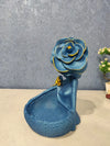 Zart Lady with Basket Showpiece for Home Decor & Office Decor