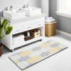 Luxe Home ColumboAnti-Fatigue Kitchen Mat Non-Slip Cushioned Comfort Mat Hexagonal Tile Pattern Standing Desk Mat Colour Honeycomb