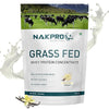 Nakpro Grass Fed Whey Protein Concentrate Vanilla Flavour - 1000 gms