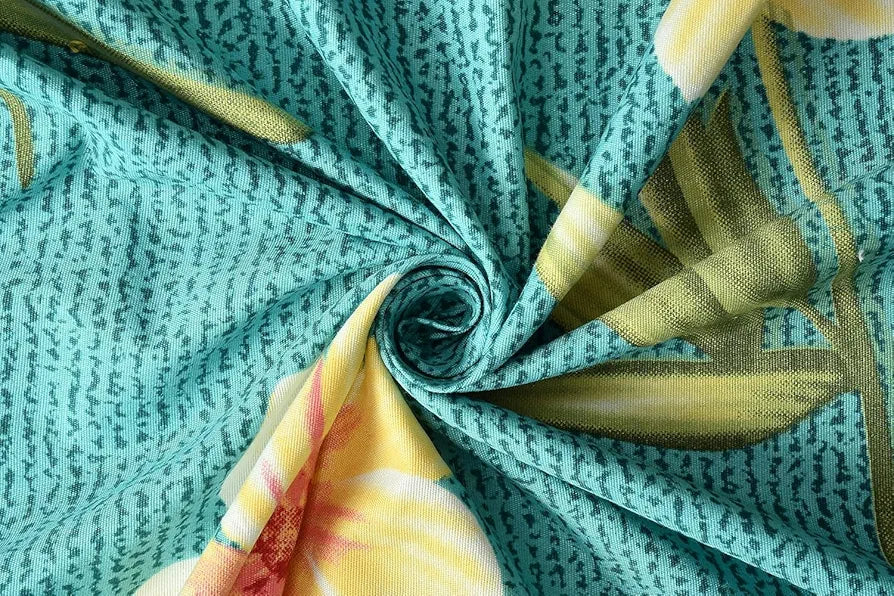 Polycotton 220 TC Floral Printed King Size Double Bedsheet with 2 Pillow Covers, (90 x 90 Inches, Themis