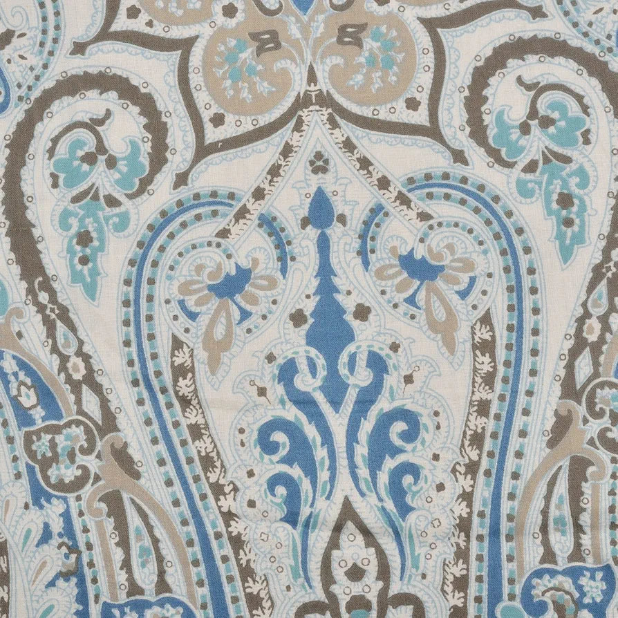 Trance Home Linen 100% Cotton Reversible Dohar Single Bed Size | Jaipuri Printed Artisan Block Design Blanket | Soft Lightweight Ac Comforter Quilt 