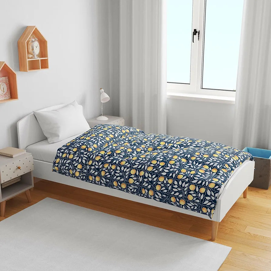 Divine Casa Cotton 120 GSM New Born All Season Ultrasoft Single Baby Blanket for Babies 