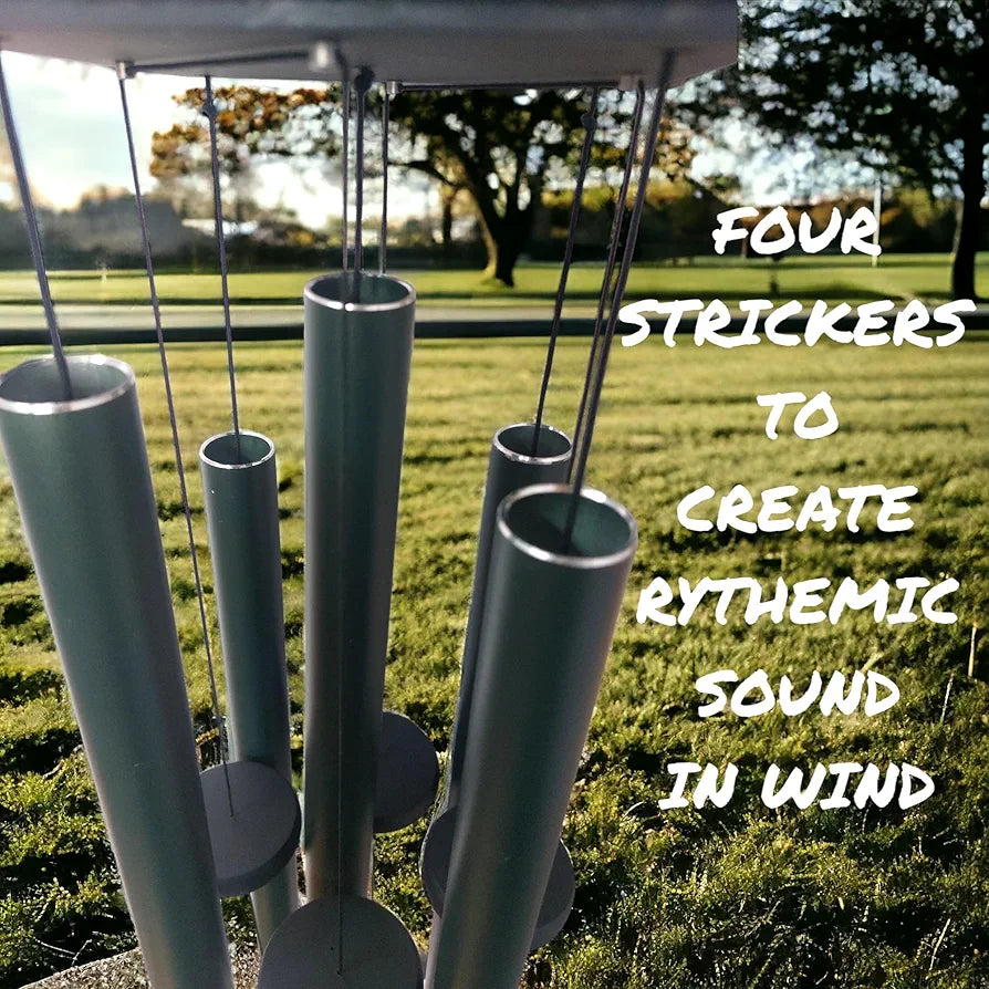 Paradigm Pictures 30.5 inch Big Wind Chimes for Home Balcony Positive Energy- Positive Energy Items  