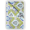Divine Casa Floret 100% Cotton Double Dohar 120 GSM Soft & Lightweight Throw Blanket Colour Palm Green