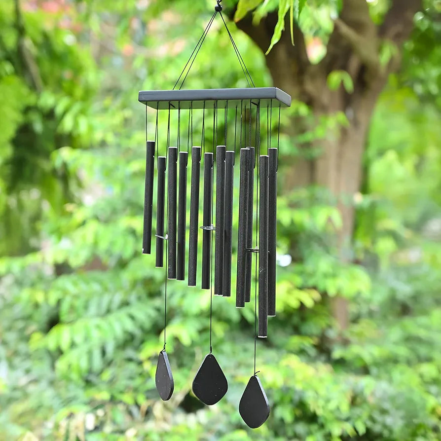 Hindcraft Serene Wind Chimes for Bedroom & Living Room – Relaxing Home Décor, Harmonizing Energy, Ideal Gift for Women, Men, Couples, Housewarming, Balcony & Garden Accent