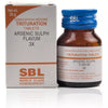 SBL Homeopathy Arsenic Sulphuratum Flavum Trituration Tablets