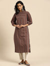 Anayna Women Striped Kurta