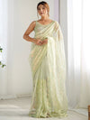Sangria Embellished Party Wear Saree With Blouse Piece