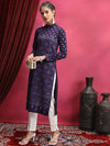 Vishudh Ethnic Motifs Printed Straight Kurta