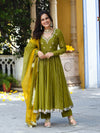 Urbanstree Drishti Kurta Green (Set of 3)