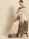 Silk Land Floral Zari Tissue Mysore Silk Saree