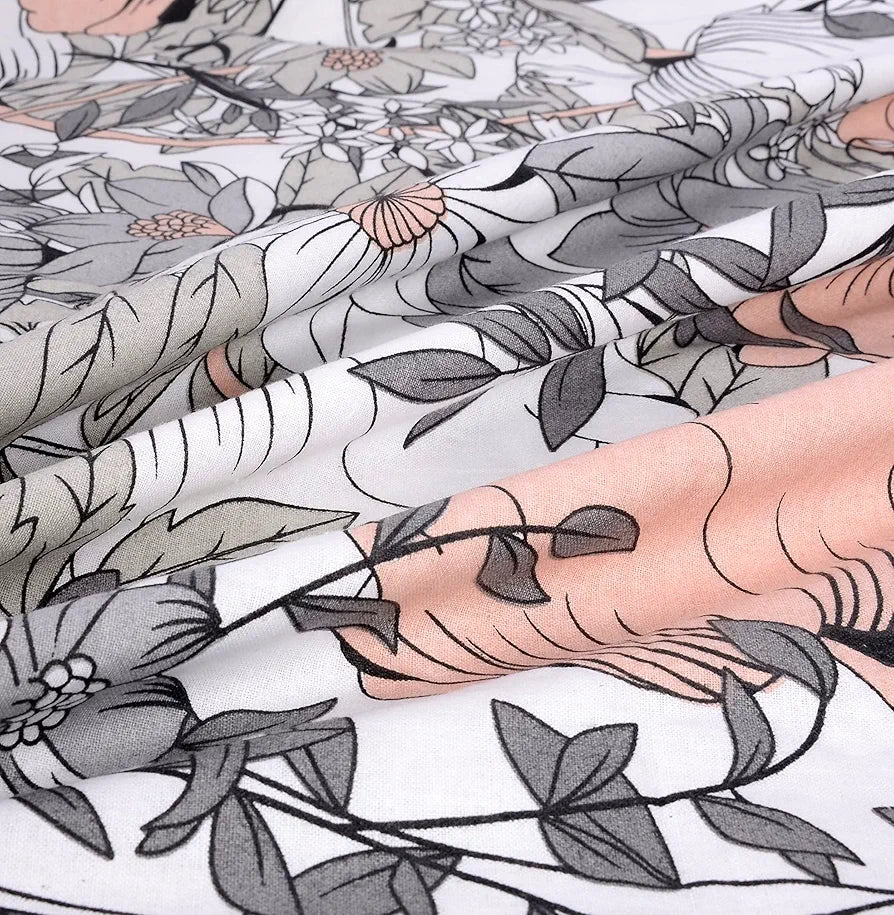 Divine Casa Floret 100% Cotton Single Kids Dohar | 120 GSM | Soft & Lightweight Throw Blanket | Cozy & Breathable Bedding | All-Season Comfort | 140 x 100 CM, Griffin