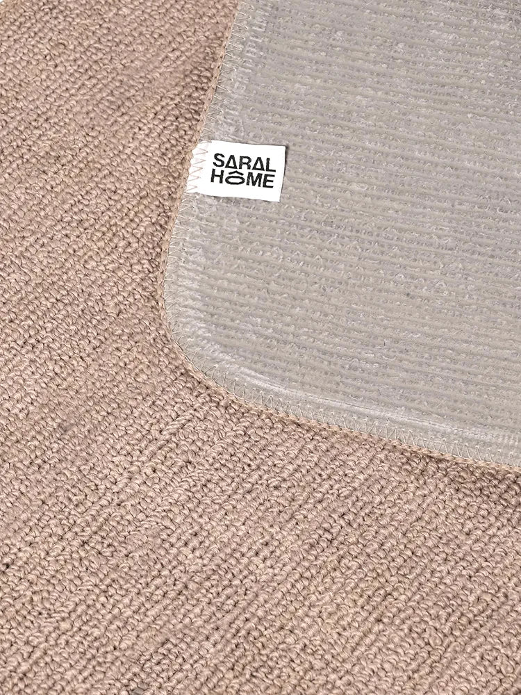 Saral Home Solid Soft PP Yarn Durable & Washable Multipurpose Runner | Quick-Drying Runners for Home/Kitchen/Living Area/Lobby/Office Entrance with Anti Skid Backing 