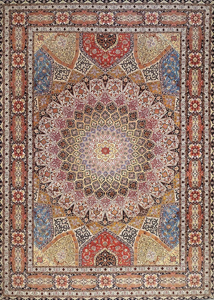 ishro home 4x6 Feet 3D Jet Multi Printed Carpet Rug Runner and Carpets for Bedroom/Living Area/Home with Anti Slip Backing 