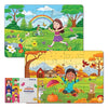 The Puzzl Co - Set of 2 Seasons Jigsaw Puzzles Educational Toy for Kids for Boys & Girls