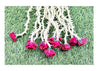 Artificial Rajnigandha Buds Rose Strings Approx 2.5 ft Height Dark Pink/Rani