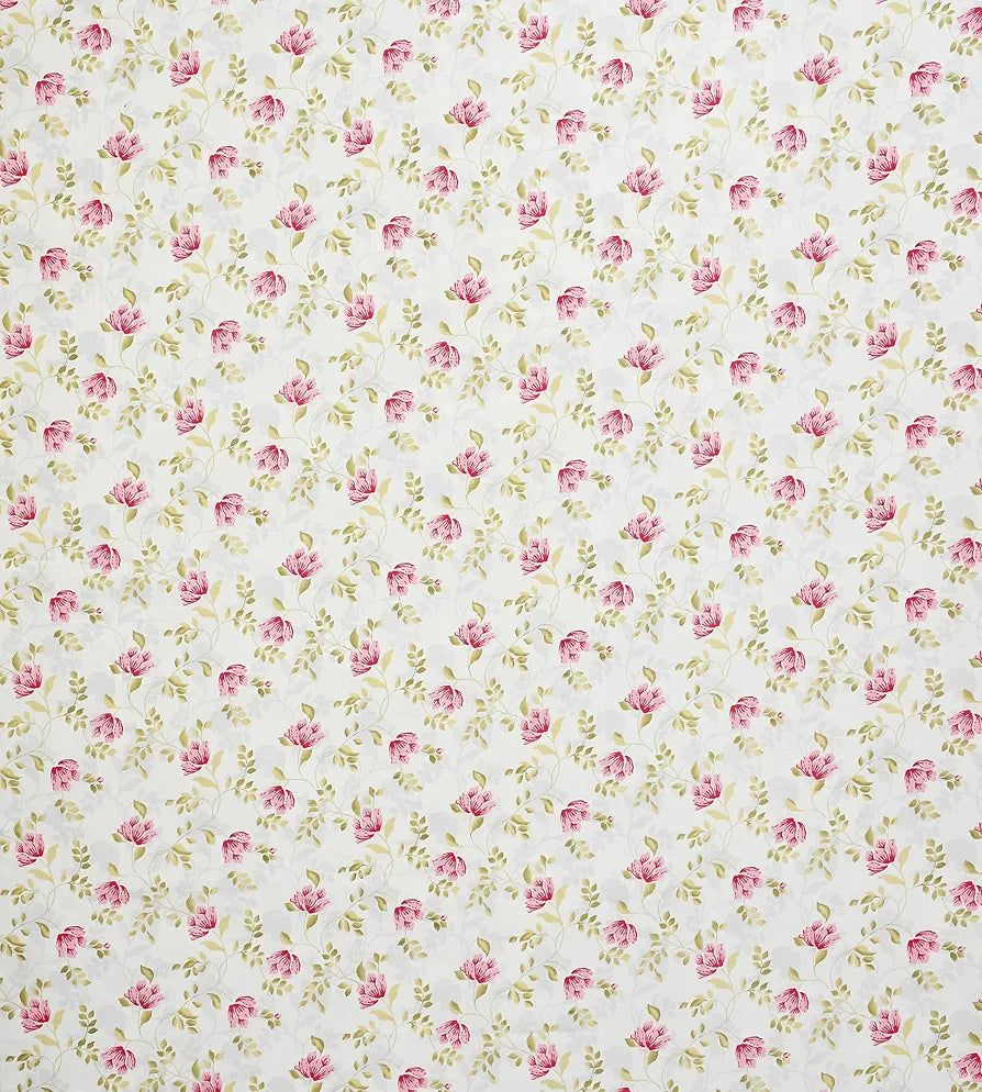 Homefab India 180 TC Glace Cotton Double BedSheet with 2 Pillow Covers -  - Pink