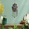 Duli Metal Hand Windchime Big Wall Hanging with Bells