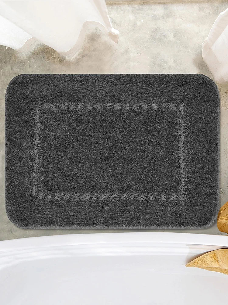 Saral Home - Good Morning Mat, Soft, Anti-Skid, Washable, Water Absorbent, Quick Drying, All time usable Bathmat/Doormat/Runner. Slip-Resistant Backing for Everyday Safety 1PC,