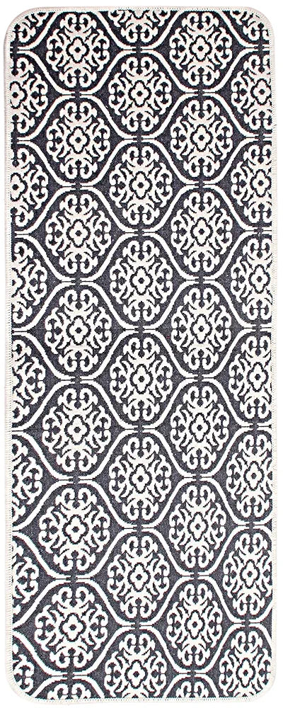 Saral Home Floral Designer Soft Cotton Durable & Washable Multipurpose Runner for Home/Kitchen/Living Area/Lobby/Office with Anti Skid Backing 