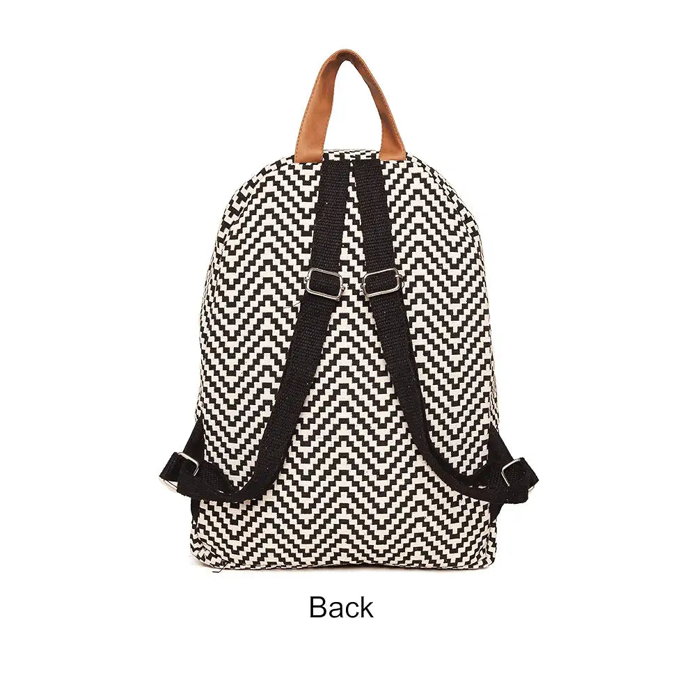 ASTRID Canvas Girls Backpack Medium Size