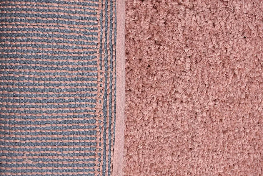 AEROHAVEN™ Glorious Super Soft Microfiber Solid Anti Slip Stone Wash Bathmat 