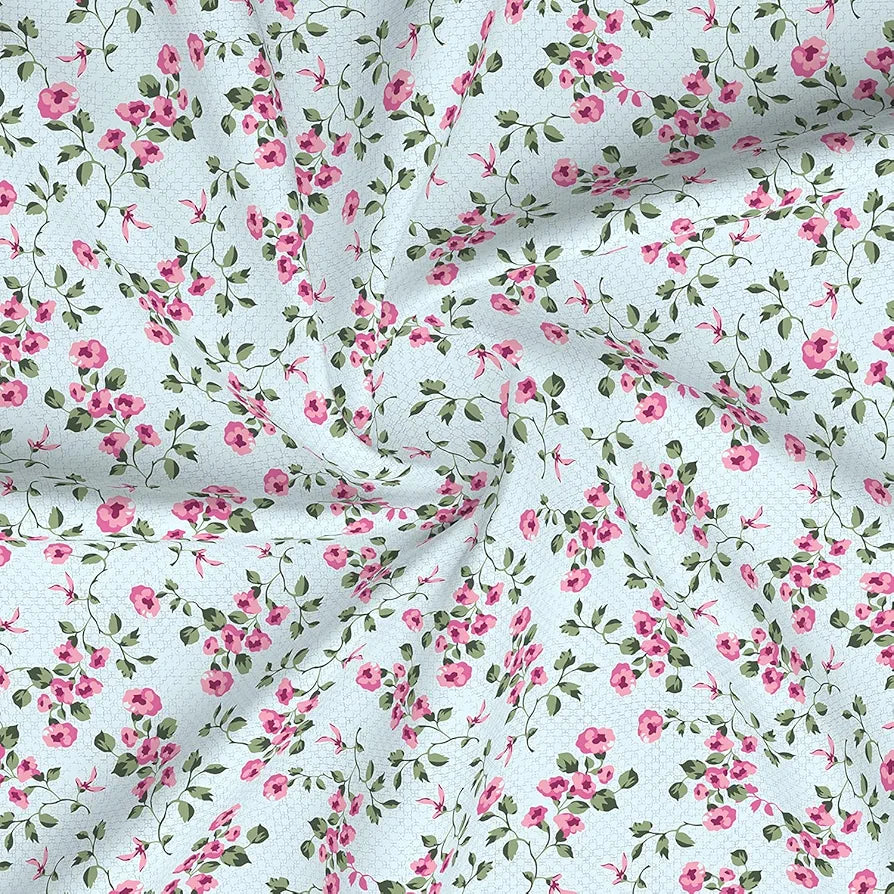 Layers Home Easy 100% Cotton Bedsheet Set for All Seasons - Lightweight, Moisture Absorbent, Machine Washable & Easy to Care - Gift for Housewarming & More - 144 TC - King Size 