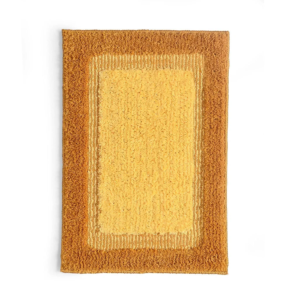 Elyesse Bath-Door Mat 40x58 cm. Antiskid & Washable by Saral Home