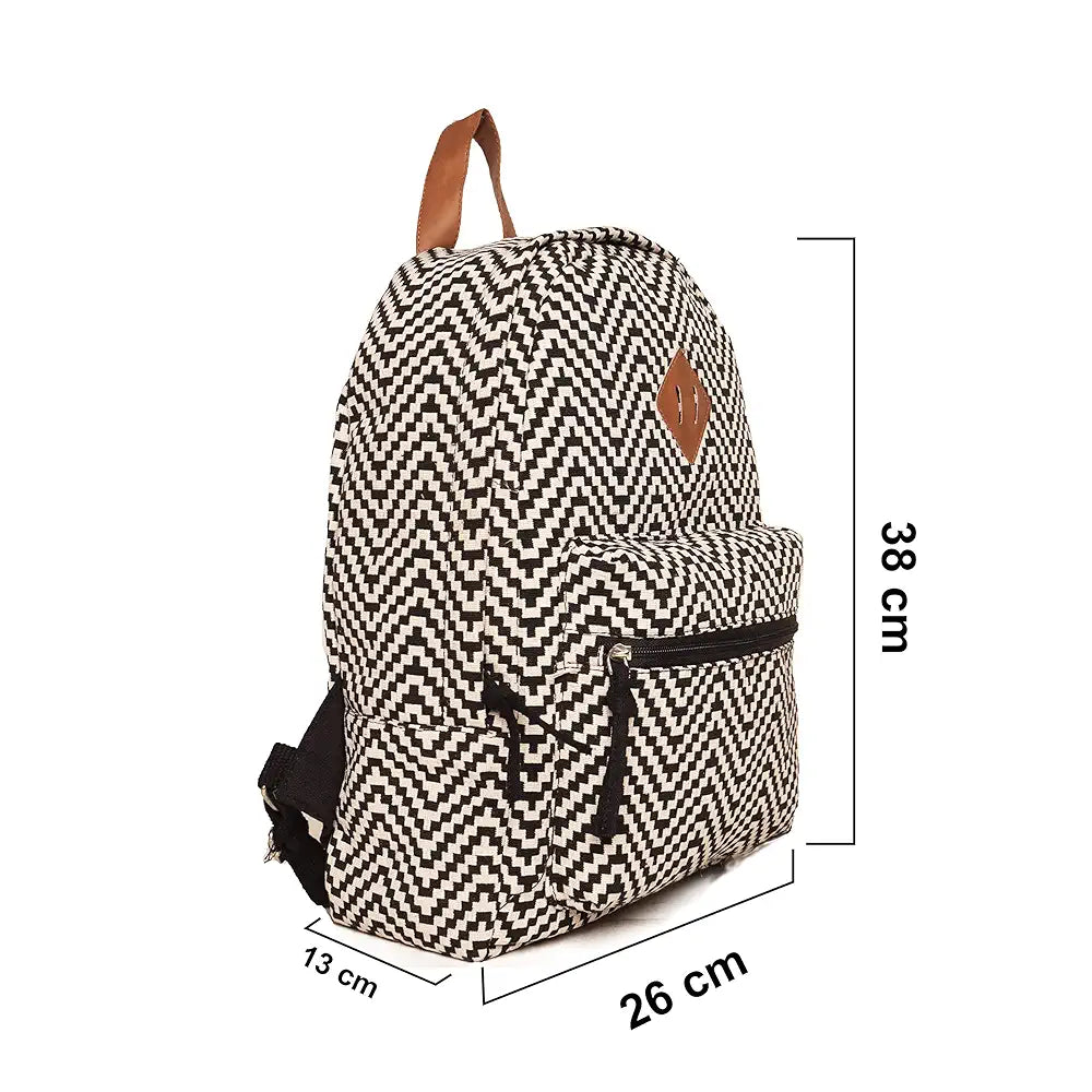 ASTRID Canvas Girls Backpack Medium Size