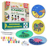 Solobolo Madhubani Fridge Magnets Diy Kit for Kids | Great Home Living Room and Balcony Decor