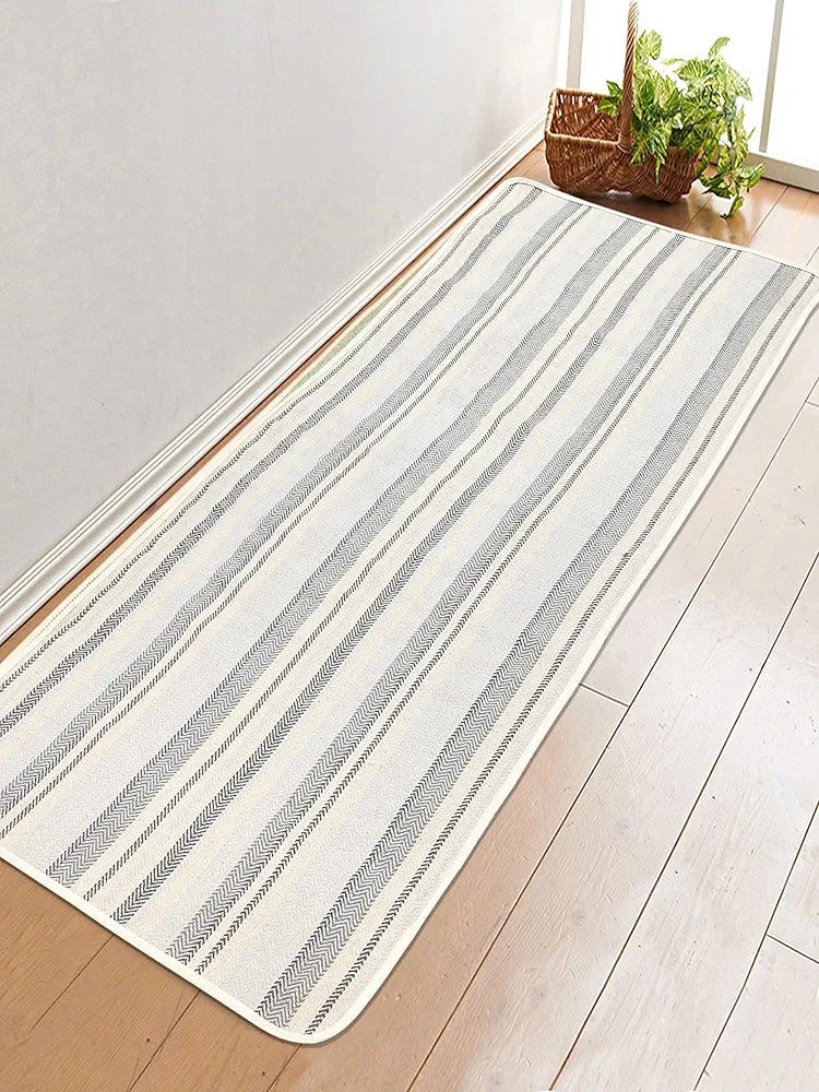 SARAL HOME EASY LIVING Cotton Rectangular Yoga Mat/Runner -