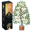 Bezavo Green Aventurine Crystal Tree – Feng Shui Golden Wire