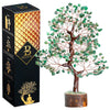 Bezavo Green Aventurine Crystal Tree Feng Shui Copper Wire