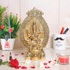 KridayKraft Ganesha Metal Statue Ganpati Murti for Pooja Room & Decor Your Home