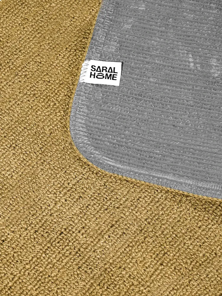 Saral Home Solid Soft PP Yarn Durable & Washable Multipurpose Runner for Home/Kitchen/Living Area/Lobby/Office Entrance with Anti Skid Backing 