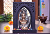 Mariner's Creation Buddha Statue with Wooden Royal Tray Black