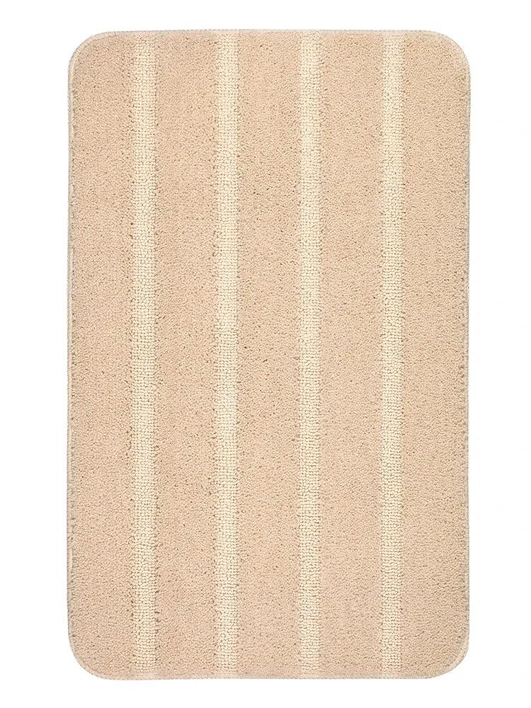 SARAL Home Soft Microfiber Anti-Slip Rectangular Bathmat Set of 2 