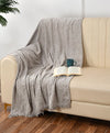 Sashaa World Soft Chenille Throw Colour Grey