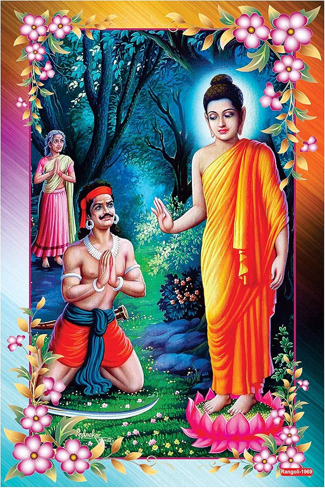 Rangoli MDF Wall Stick Decorative Panel 12x18 Wall Art for Home, Living Room, Bedroom, Office & Decoration. P-1, Design-21