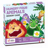 Chalk and Chuckles Hungry Four, Memory Game, Age 3-7 Years Old | Preschool Educational Activity Kit for Kids