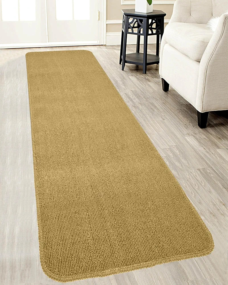 Saral Home Solid Soft PP Yarn Durable & Washable Multipurpose Runner for Home/Kitchen/Living Area/Lobby/Office Entrance with Anti Skid Backing 