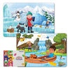 The Puzzl Co - Set of 2 Seasons Jigsaw Puzzles for Boys & Girls Designed by Puzzle Experts