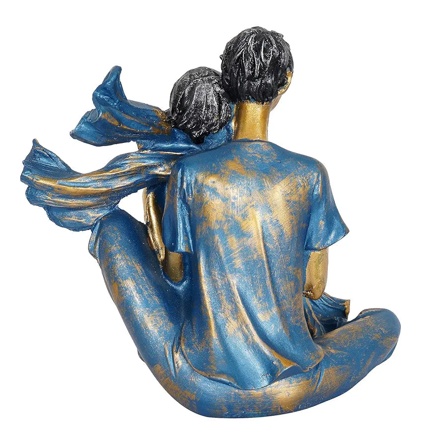 zart Presents New Romantic Couple Showpiece , Resin, 10 cm, 7 cm