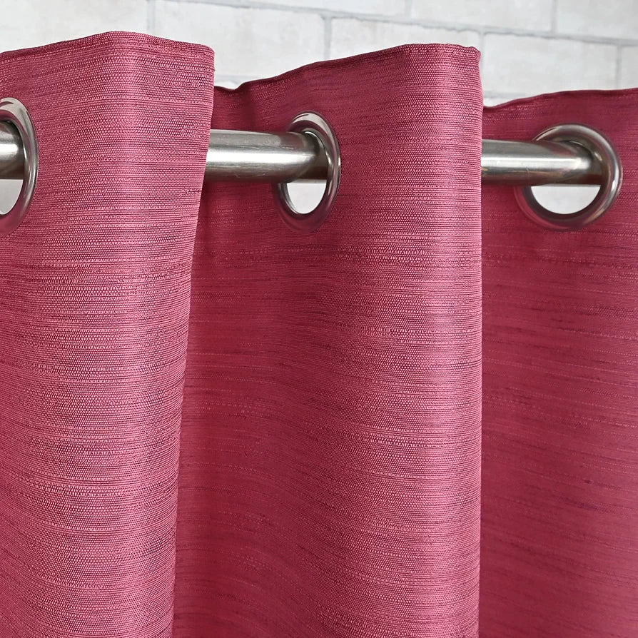 Divine Casa 5 Feet Premium Blackout Window Curtain | Thermal Insulated | Noise Reducing & Room Darkening Polyester Single Panel for Home & Office