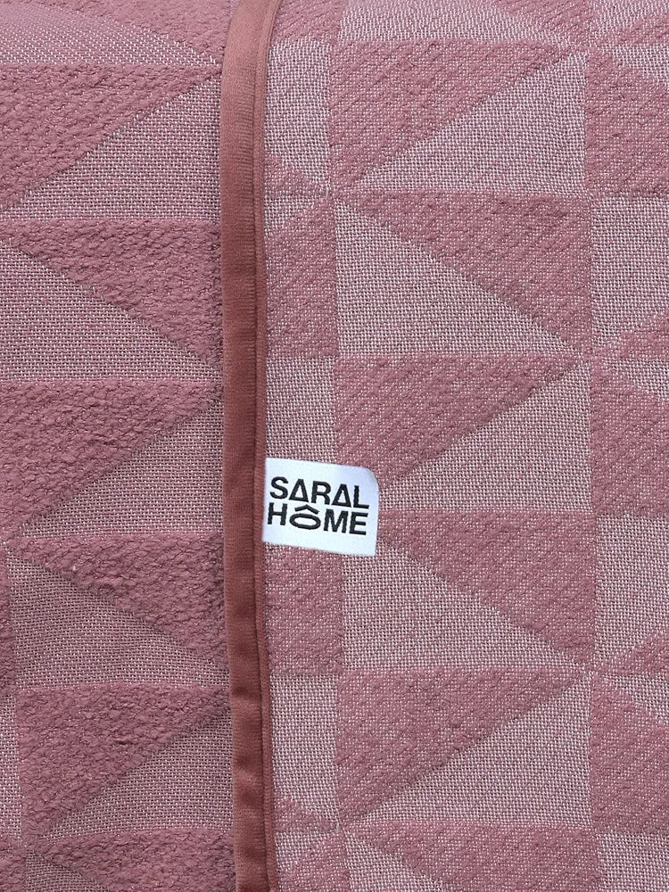 Saral Home Soft Microfiber 1 Seater Sofa Cover Throw 