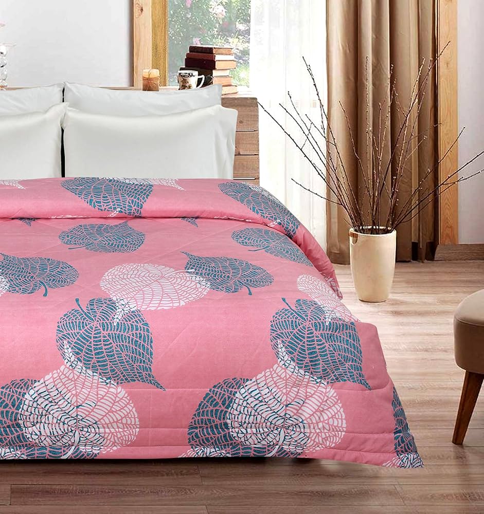 BSB HOME® 2nd Gen 220 GSM Microfiber Reversible AC Comforter/Blanket for Winter/Quilt/Duvets for King Size Double Bed 