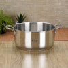 Sumeet Stainless Steel Induction Bottom Casserole 5 Liter 24 Cm Dia Silver