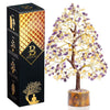 Bezavo Amethyst & Citrine Crystal Tree Feng Shui Tree of Life for Healing & Prosperity